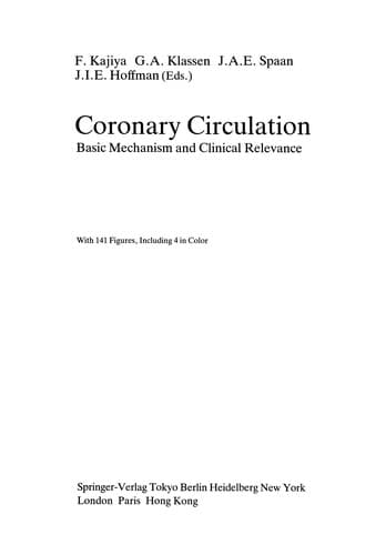 Tapa de Coronary Circulation
