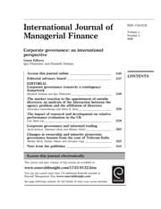 Tapa de Corporate governance