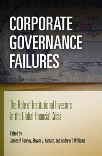 Tapa de Corporate governance failures