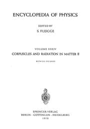 Tapa de Corpuscles and Radiation in Matter II / Korpuskeln und Strahlung in Materie II