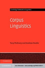 Tapa de Corpus linguistics