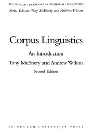 Tapa de Corpus linguistics