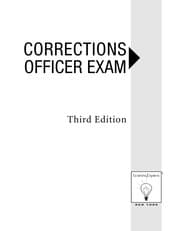 Tapa de Corrections officer exam