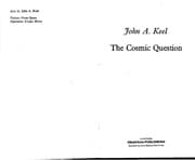 Tapa de The cosmic question