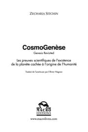 Tapa de CosmoGenèse