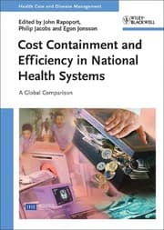 Tapa de Cost containment and efficiency in national health systems
