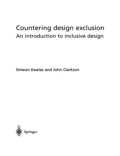 Tapa de Countering design exclusion