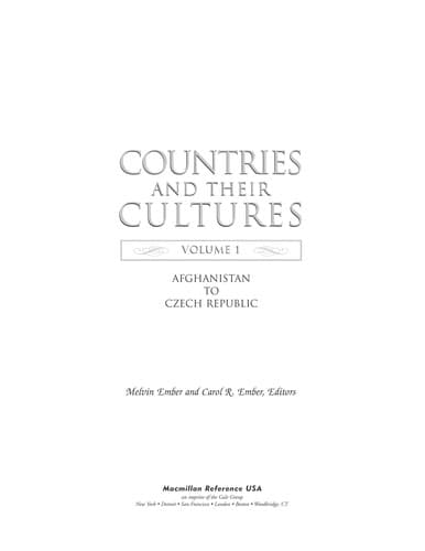 Tapa de Countries and their cultures