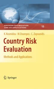 Tapa de Country Risk Evaluation