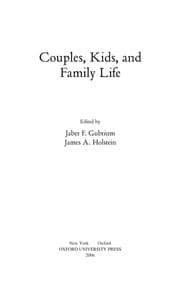 Tapa de Couples, kids, and family life