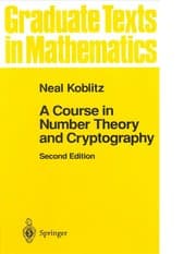 Tapa de A course in number theory and criptography