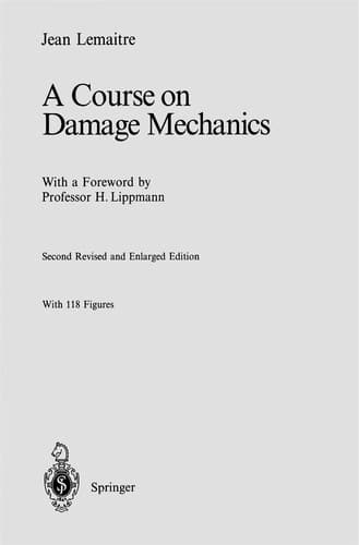Tapa de A Course on Damage Mechanics