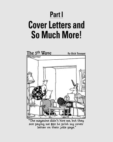 Tapa de Cover letters for dummies