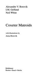 Tapa de Coxeter Matroids