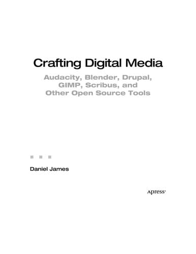 Tapa de Crafting Digital Media