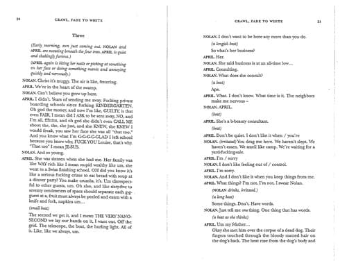 Tapa de Crawl, fade to white