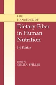 Tapa de CRC handbook of dietary fiber in human nutrition