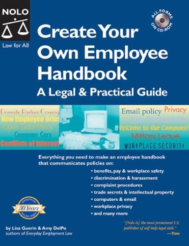 Tapa de Create your own employee handbook