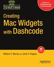 Tapa de Creating Mac widgets with Dashcode