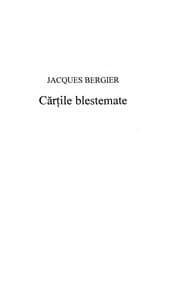 Tapa de Cărţile blestemate