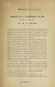 Tapa de Mabillon et la Bibliothèque du Roi à la fin du XVIIe siècle