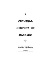 Tapa de A criminal history of mankind