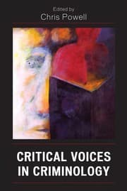 Tapa de Critical voices in criminology