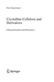 Tapa de Crystalline cellulose and cellulose derivatives