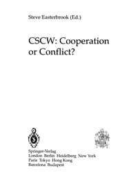 Tapa de CSCW: Cooperation or Conflict?