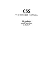 Tapa de CSS