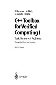 Tapa de C++ Toolbox for Verified Computing I