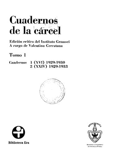 Tapa de Cuadernos de la cárcel