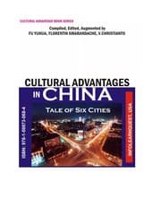 Tapa de Cultural advantages in China : tale of six cities