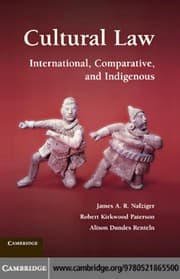 Tapa de Cultural law