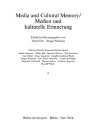 Tapa de Cultural memory studies