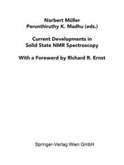 Tapa de Current Developments in Solid State NMR Spectroscopy