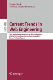 Tapa de Current Trends in Web Engineering