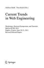 Tapa de Current Trends in Web Engineering