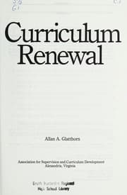 Tapa de Curriculum renewal