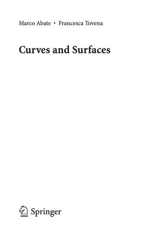 Tapa de Curves and Surfaces