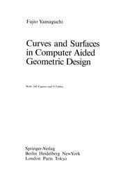 Tapa de Curves and Surfaces in Computer Aided Geometric Design