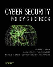 Tapa de Cyber security policy guidebook