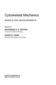 Tapa de CYTOSKELETAL MECHANICS: MODELS AND MEASUREMENTS; ED. BY MOHAMMAD R.K. MOFRAD