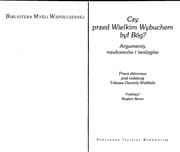 Tapa de Czy przed Wielkim Wybuchem był Bóg?
