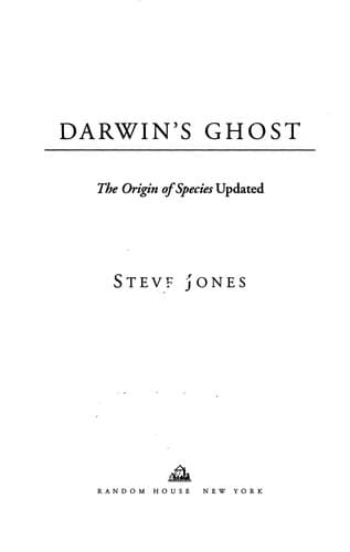 Tapa de Darwin's ghost
