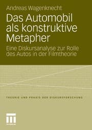 Tapa de Das Automobil als konstruktive Metapher