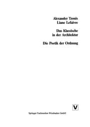 Tapa de Das Klassische in der Architektur