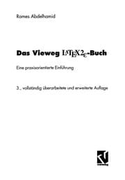 Tapa de Das Vieweg LATEX2- Buch. Eine praxisorientierte Einführung