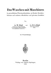 Tapa de Das Waschen mit Maschinen in gewerblichen Wäschereibetrieben, in Hotels, Krankenhäusern und anderen öffentlichen und privaten Anstalten