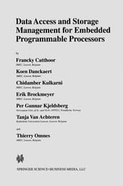 Tapa de Data Access and Storage Management for Embedded Programmable Processors